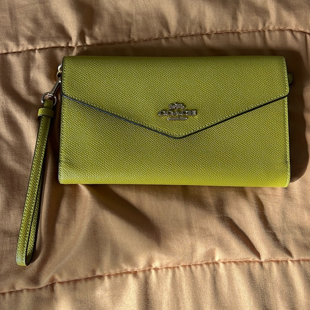 Coach Travel Wristlet Wallet